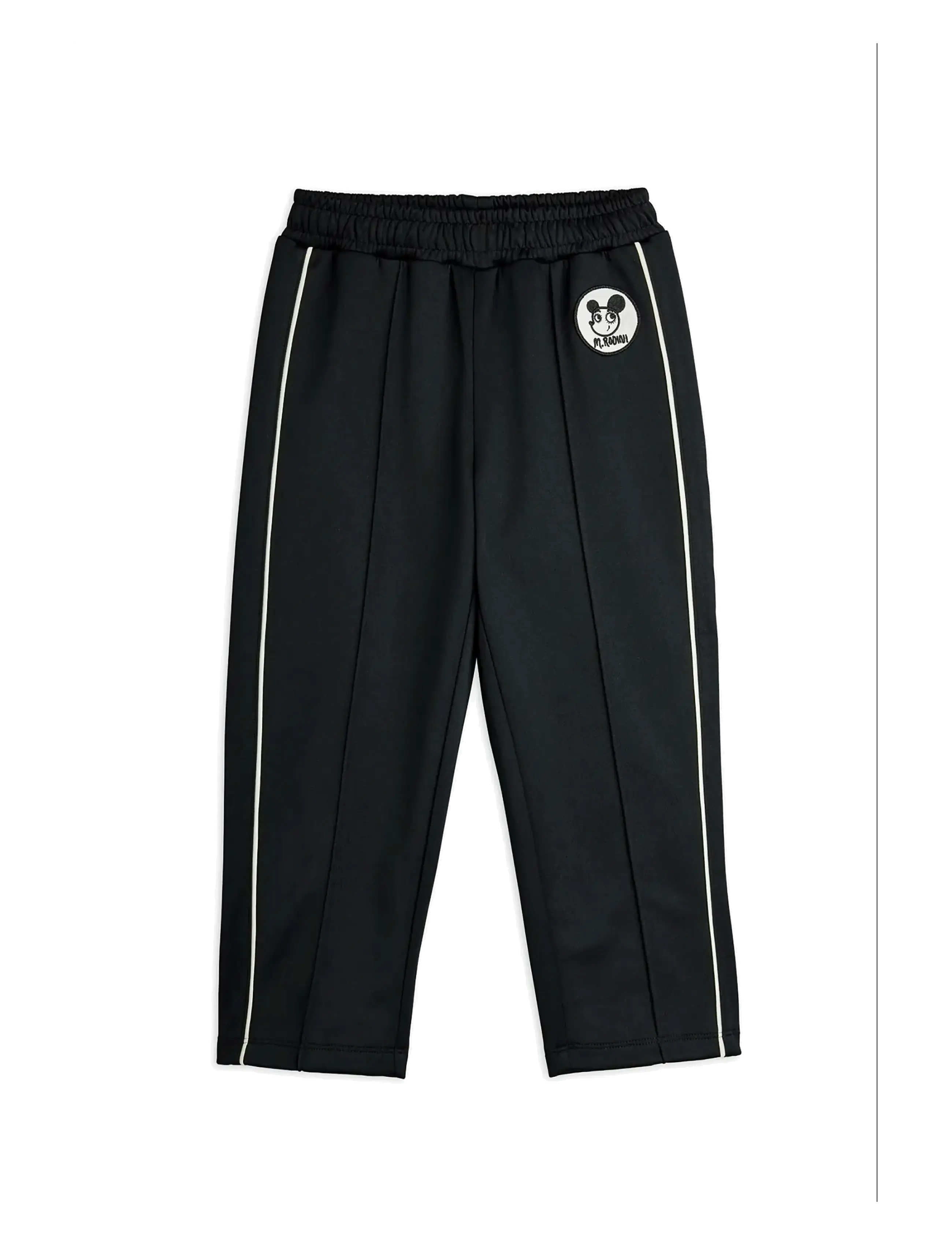 Mini Rodini Ritzratz patch trousers - Mini Rodini - BLACK / black