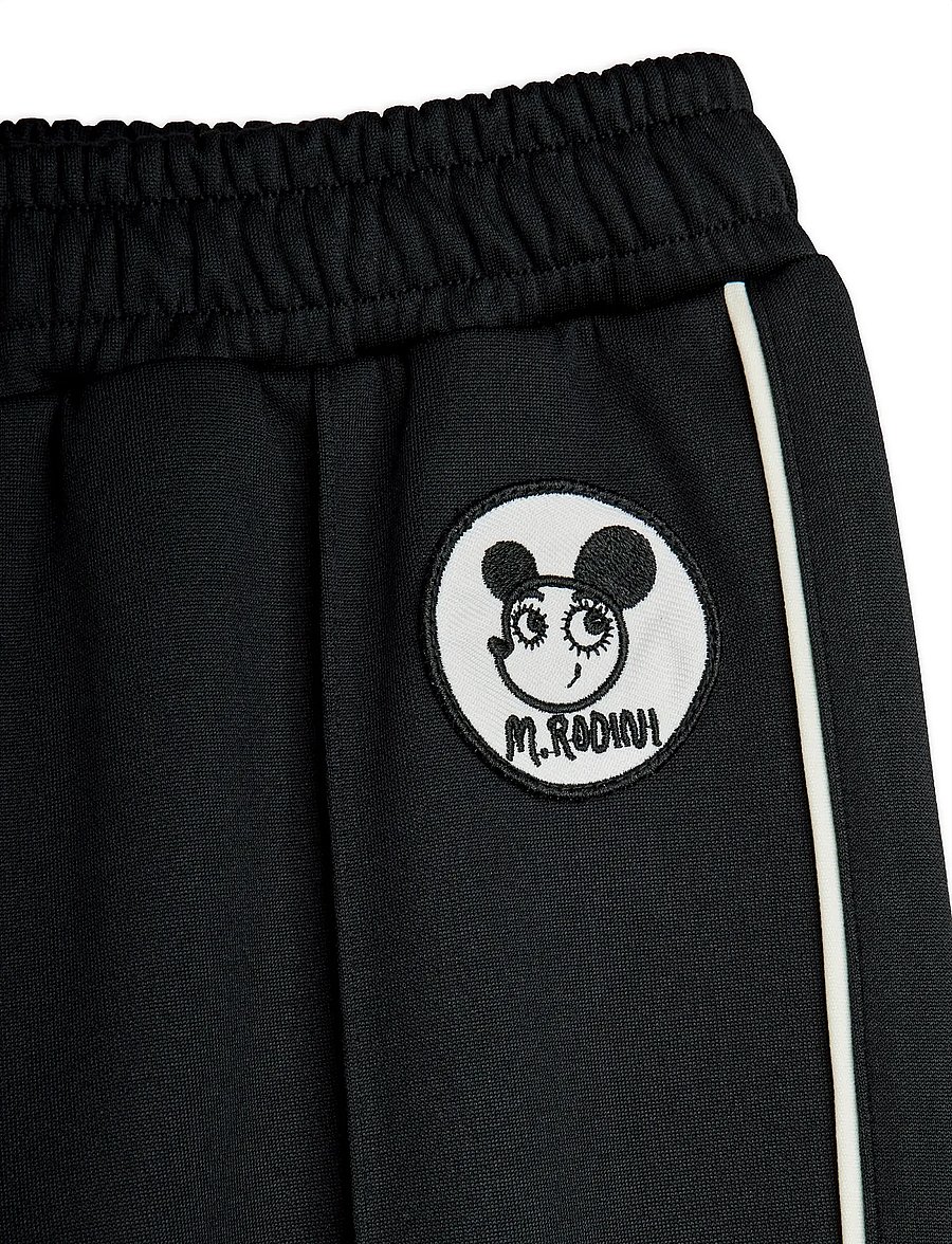 Mini Rodini - Ritzratz patch trousers - jogginghosen - black - 2