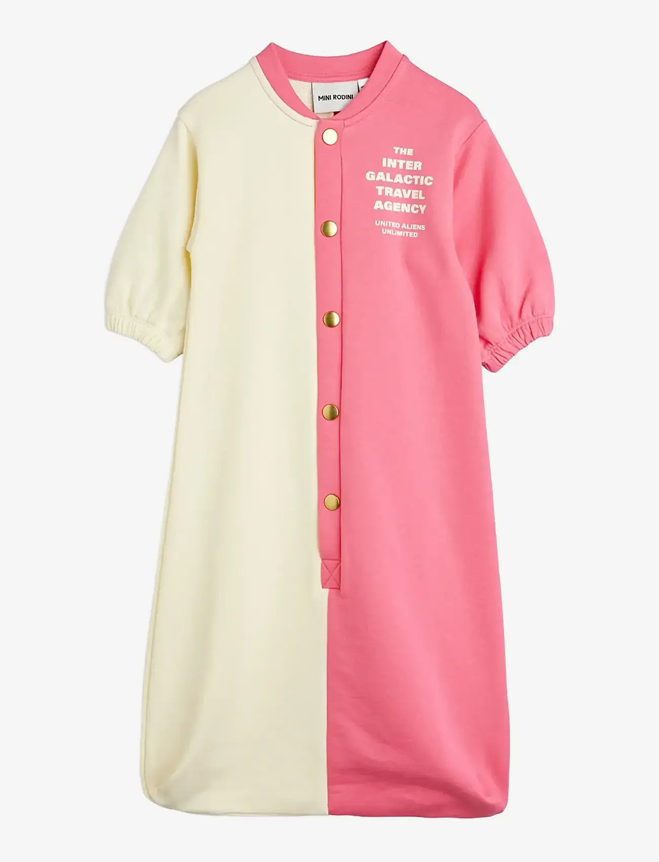 Mini Rodini - Travel agency split color sp onesie bag - schlafoveralls - multi - 0