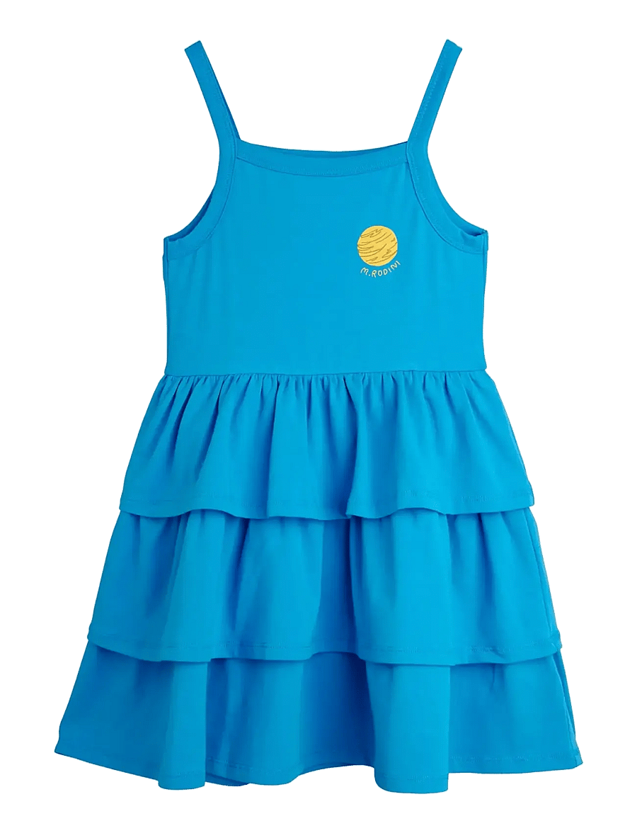 Mini Rodini - Planet sp tank dress - Ärmellose babykleider - blue - 0