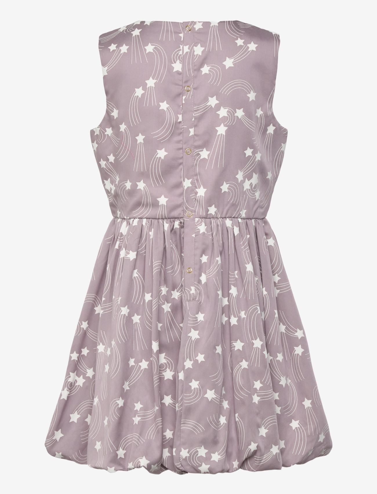 Mini Rodini - Starfall aop woven dress - Ärmellose babykleider - purple - 2