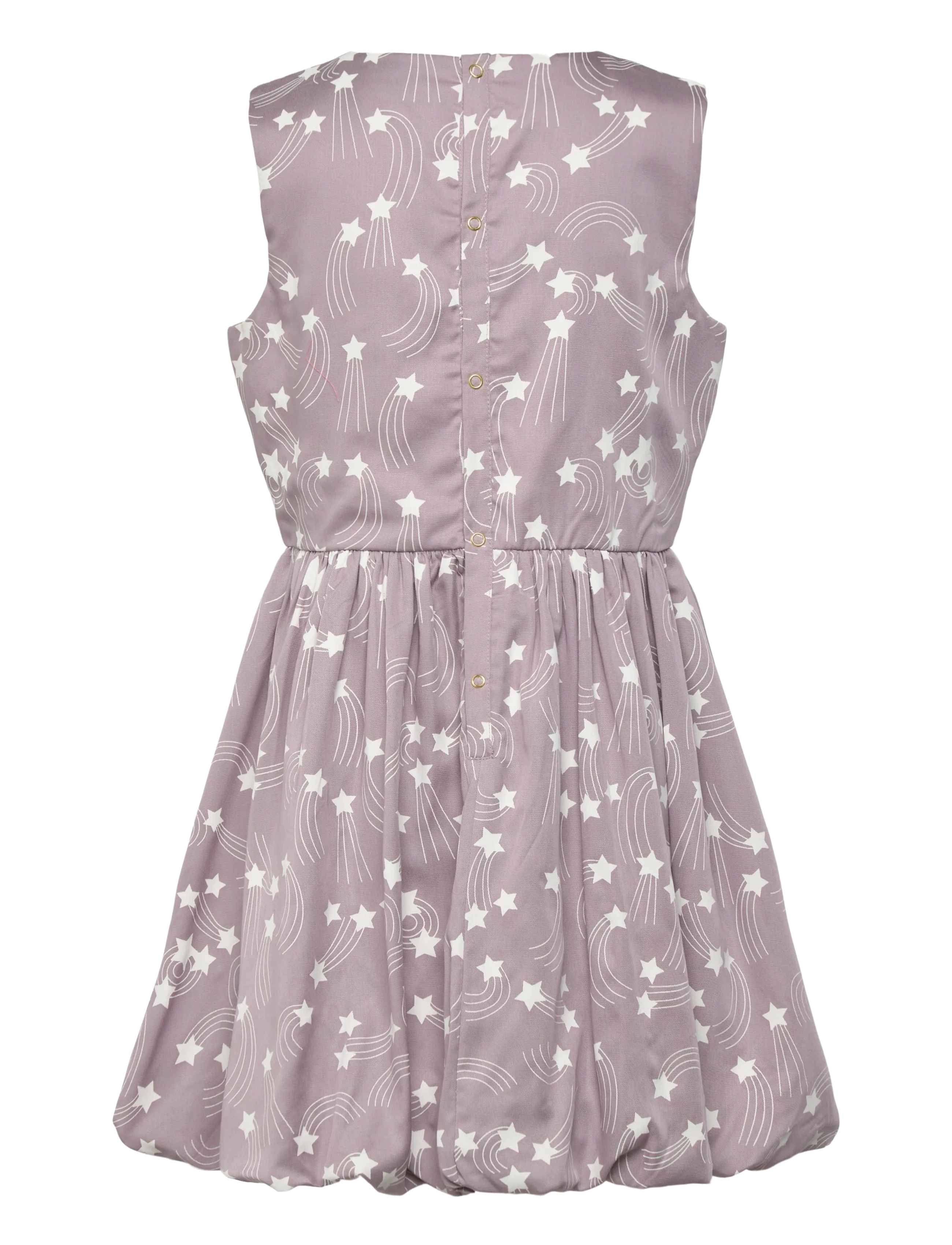 Mini Rodini - Starfall aop woven dress - Ärmellose babykleider - purple - 2