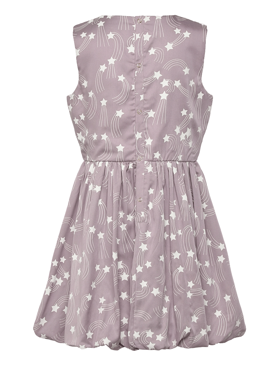 Mini Rodini - Starfall aop woven dress - baby-kjoler uten ermer - purple - 2