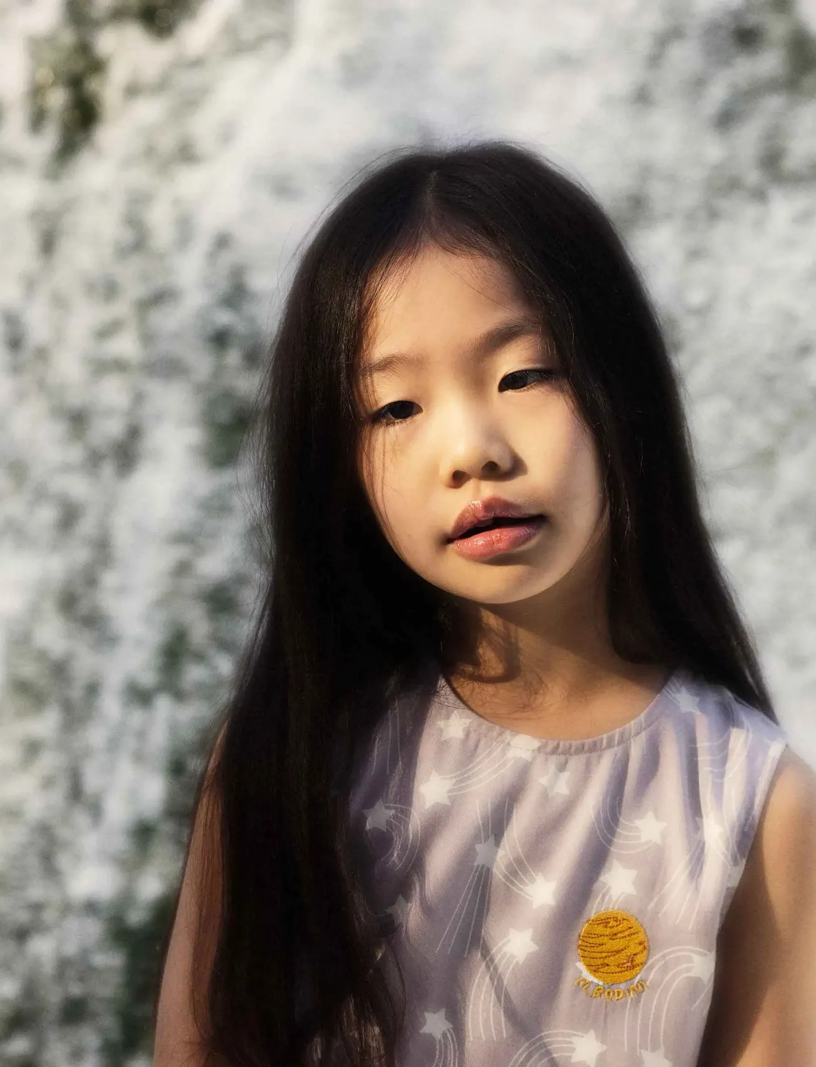 Mini Rodini Starfall aop woven dress - Kleider - PURPLE / purple