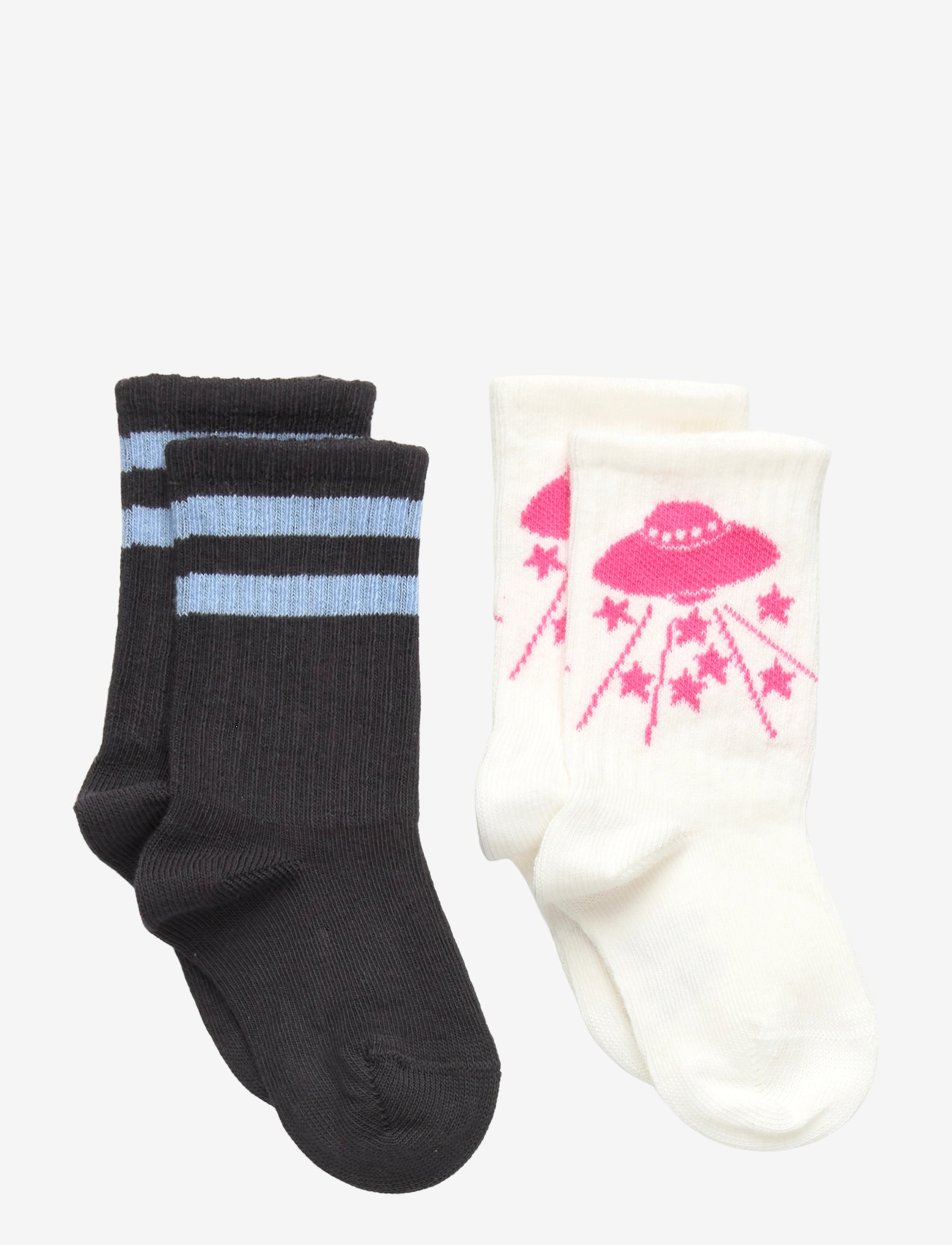 Mini Rodini - Ufo 2-pack baby socks - strümpfe - multi - 0