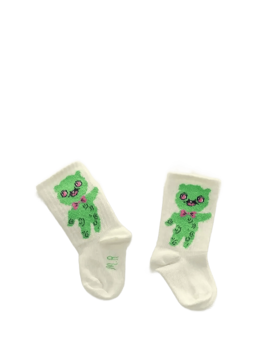 Mini Rodini - Alien 2-pack socks - baby-socken - off-white - 1