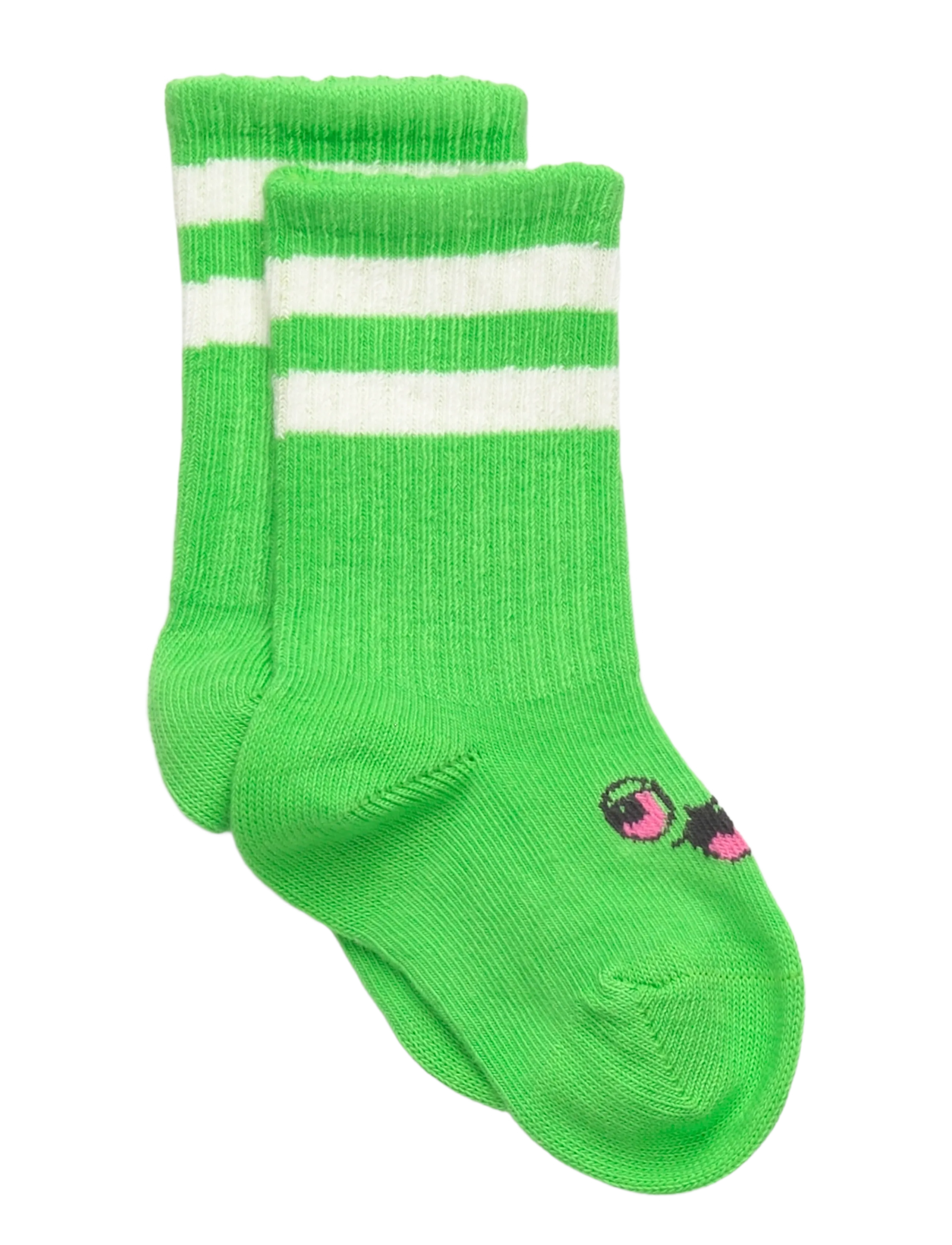Mini Rodini Alien 1-pack baby socks - 4 for 3 - GREEN / green