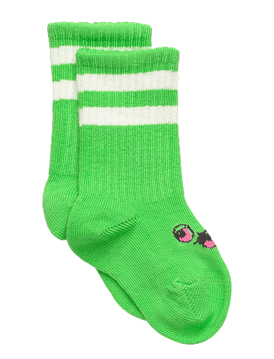Mini Rodini Alien 1-pack baby socks - Strumpor & Tights - GREEN / green