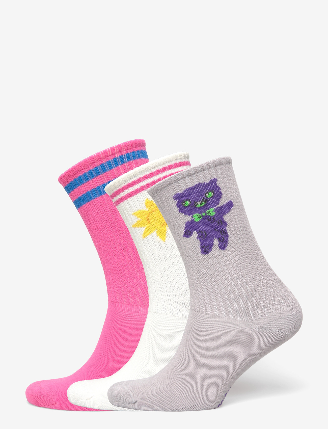 Mini Rodini - Alien 3-pack socks - strümpfe - multi - 0