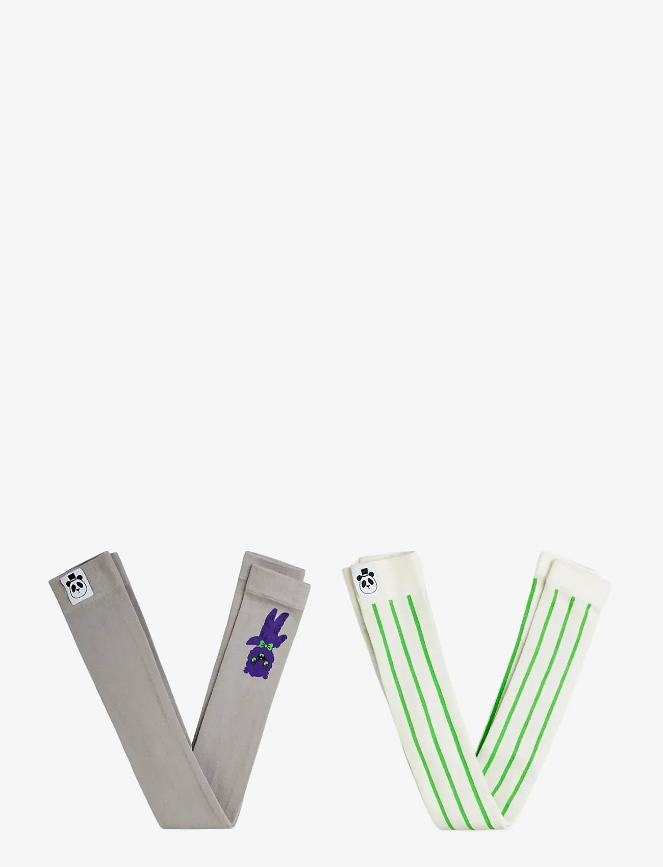 Mini Rodini - Alien 2-pack leggings - strømpebukser - multi - 0
