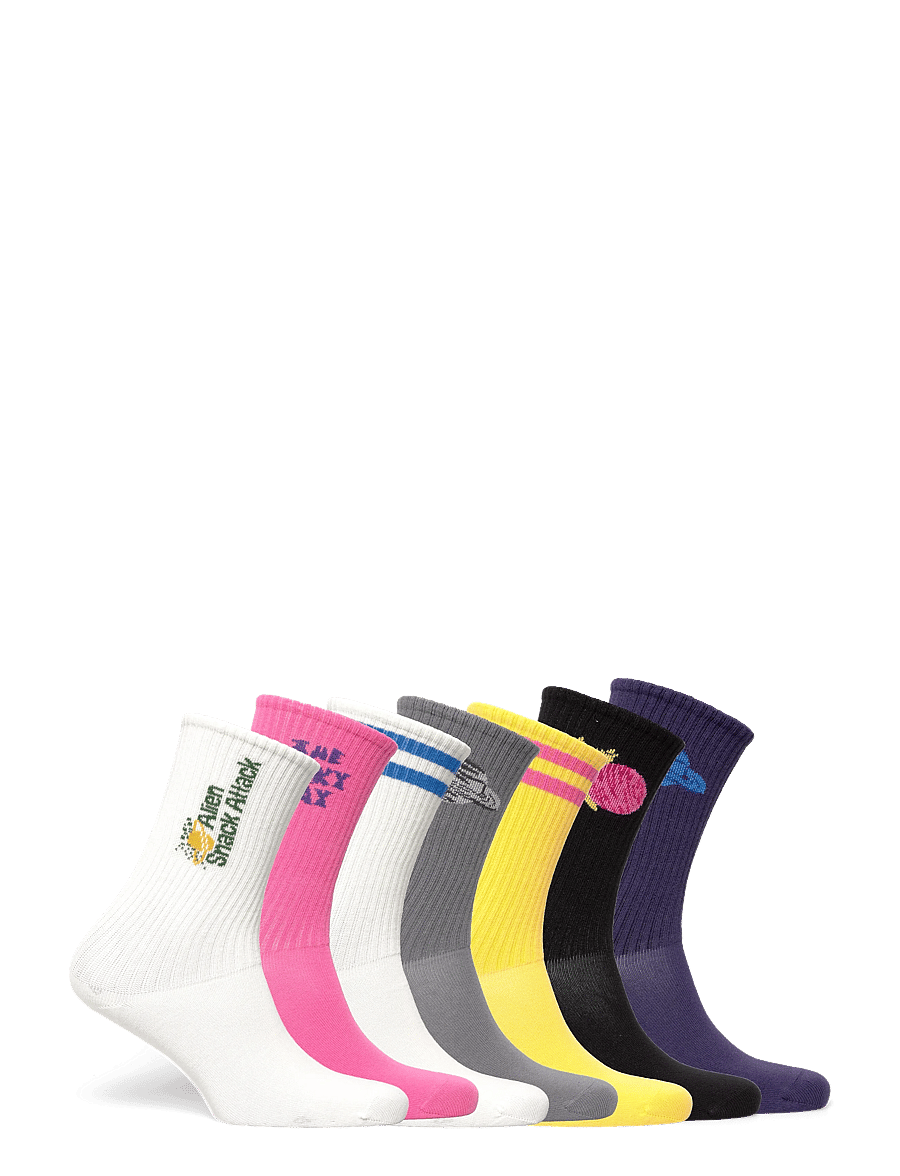 Mini Rodini - Alien 7-pack socks - strümpfe - multi - 1