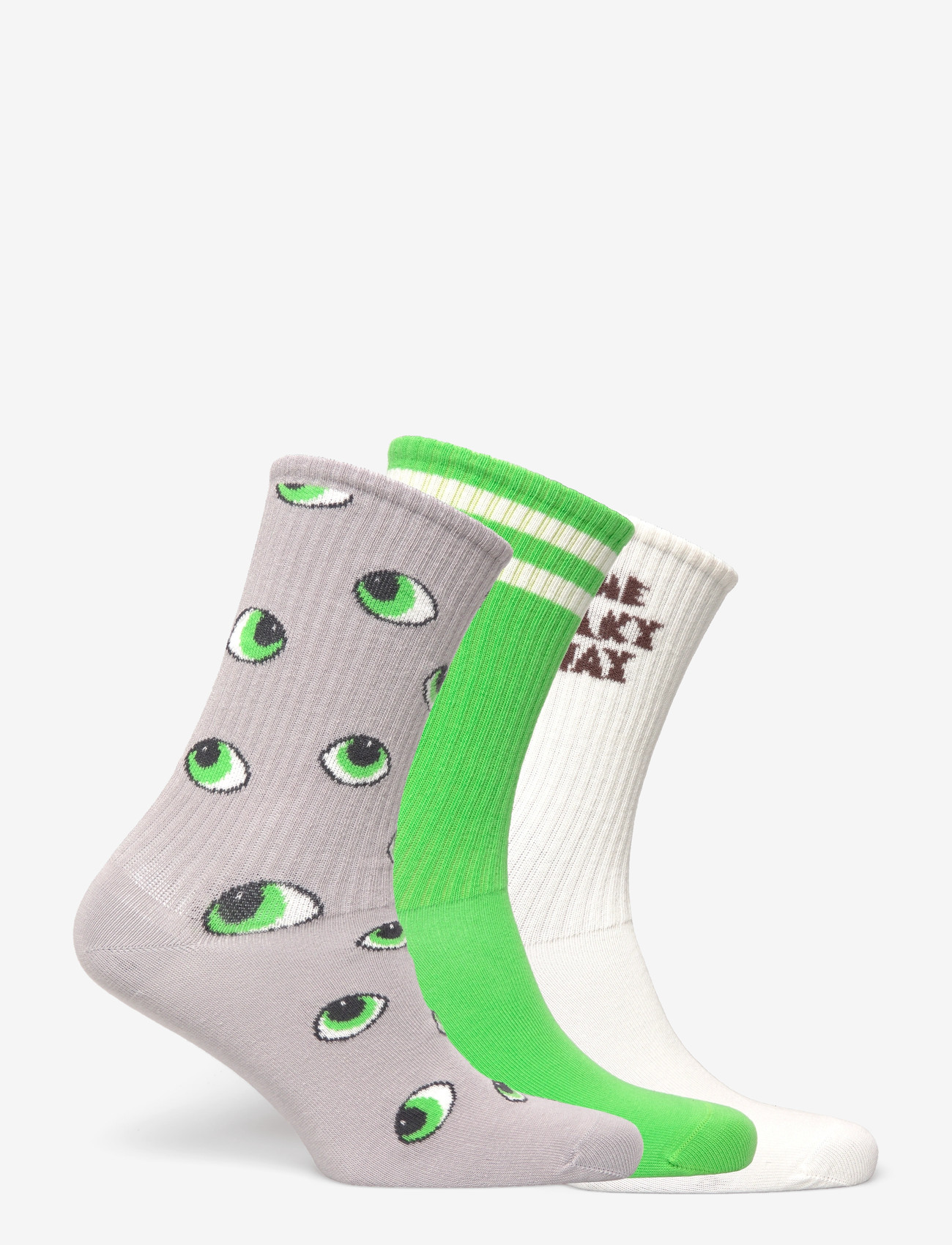 Mini Rodini - Eyes 3-pack socks - strümpfe - multi - 1