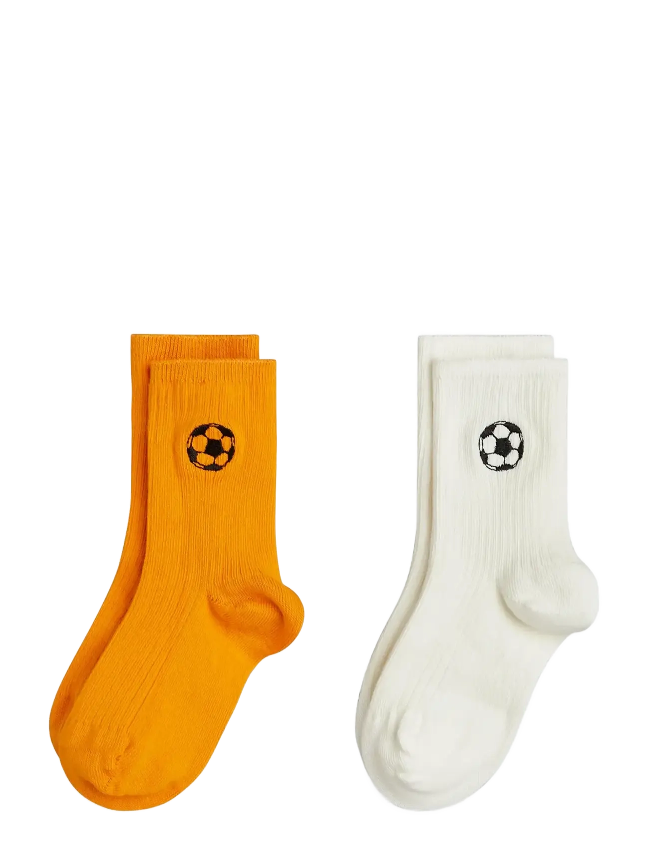 Mini Rodini - Football emb ribbed 2-pack socks - football socks - multi - 1