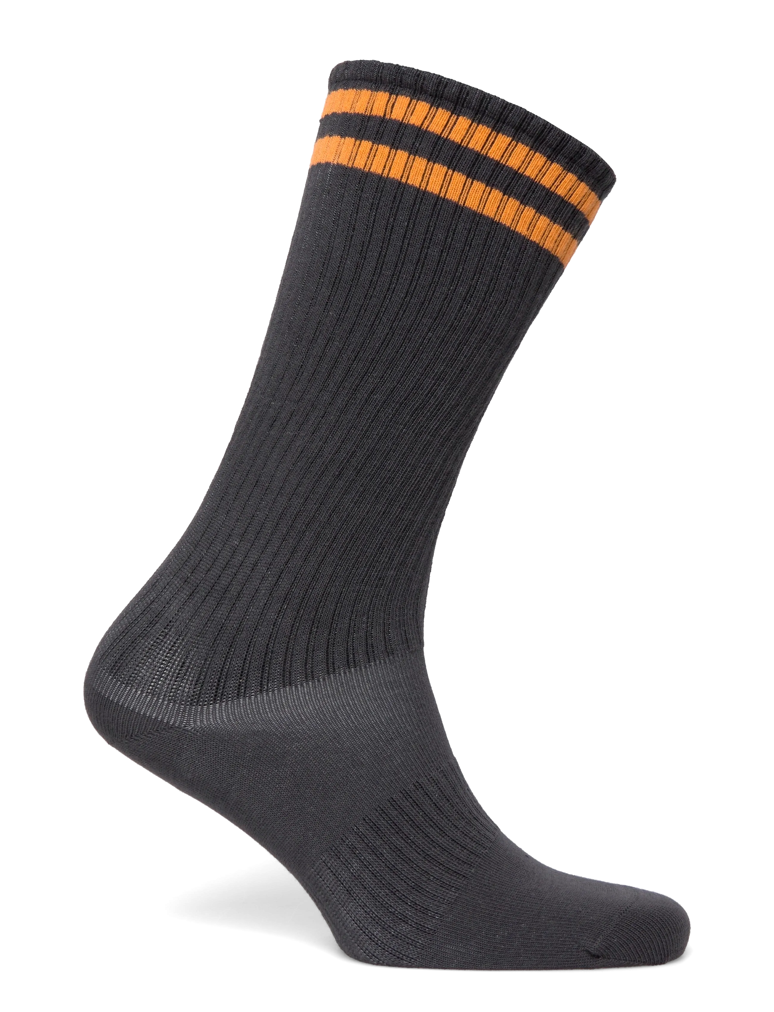 Mini Rodini - Football stripe knee-high socks - strømper - black - 1