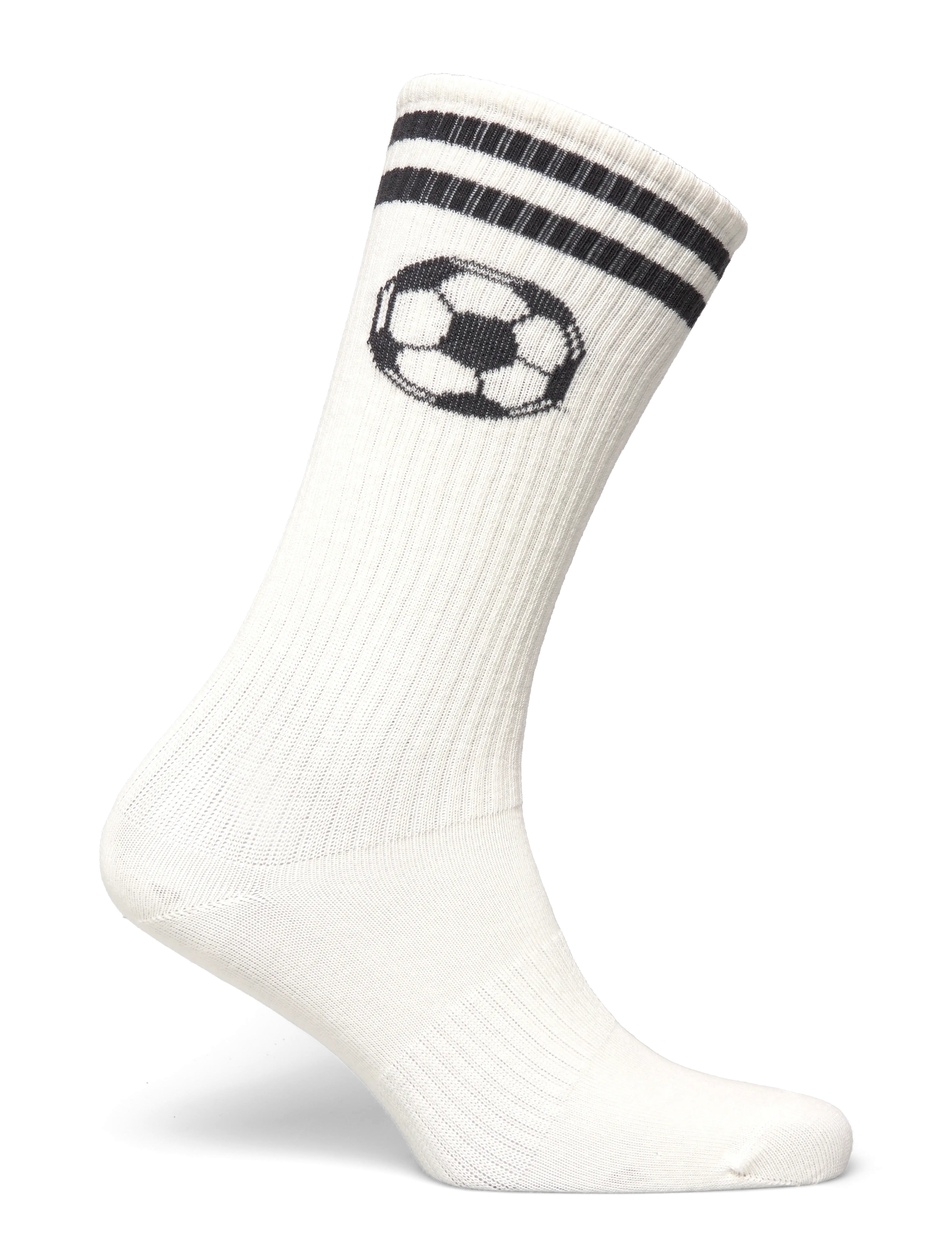 Mini Rodini - Football knee-high socks - jalkapallosukat - off-white - 1