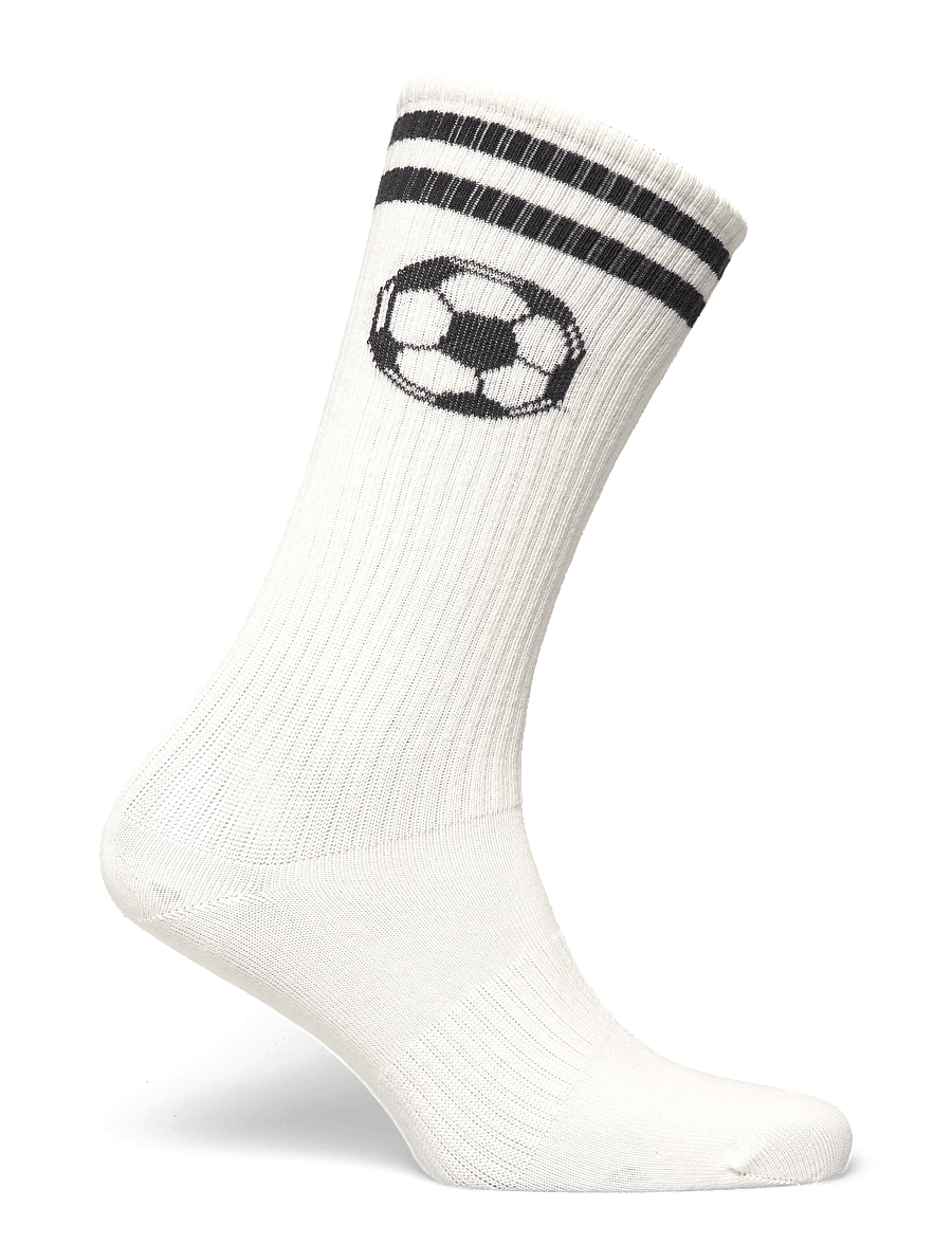 Mini Rodini - Football knee-high socks - fotbollsstrumpor - off-white - 1