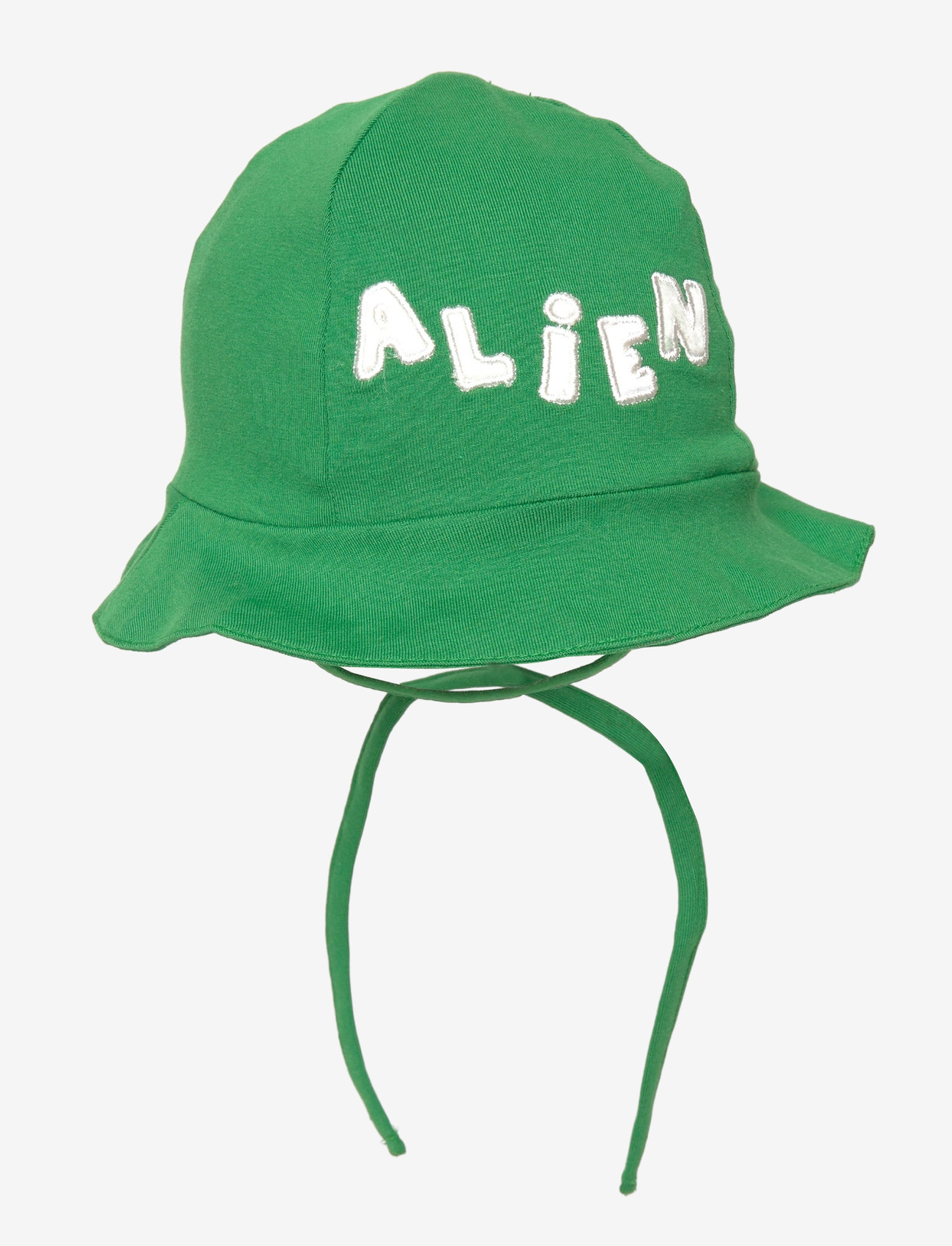 Mini Rodini - Alien application baby sun hat - päikesemütsid - green - 0
