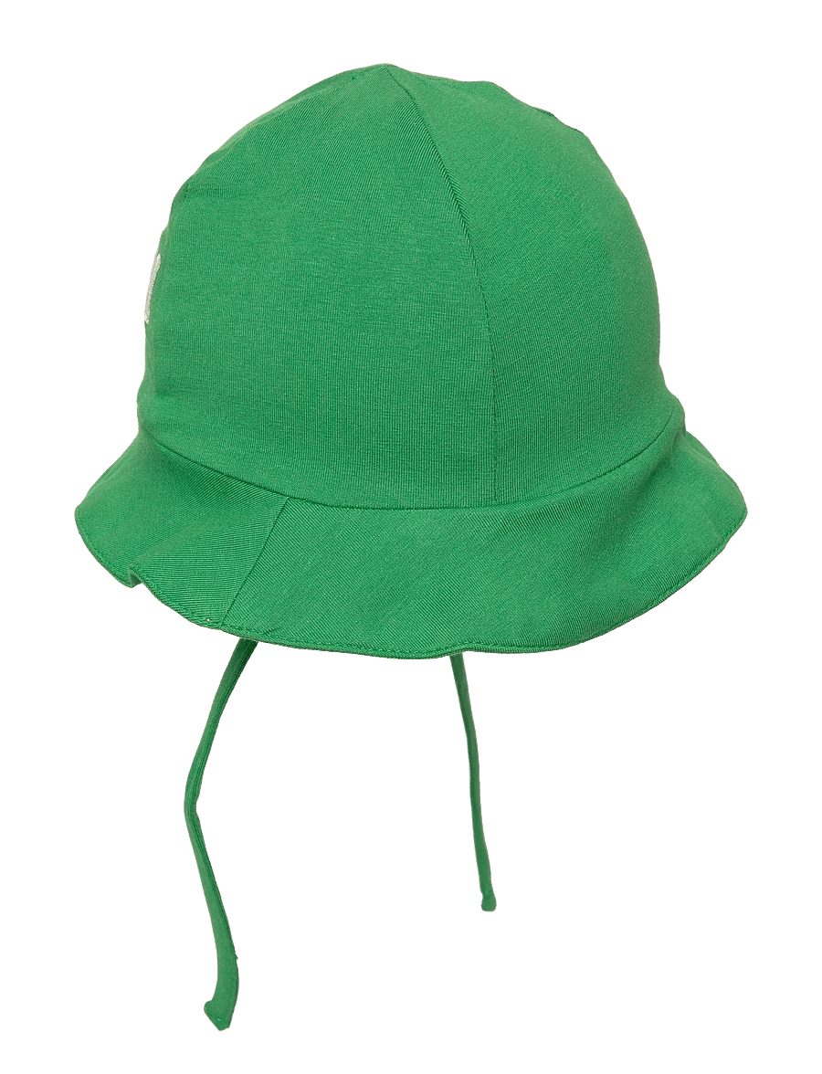 Mini Rodini - Alien application baby sun hat - solhattar - green - 1