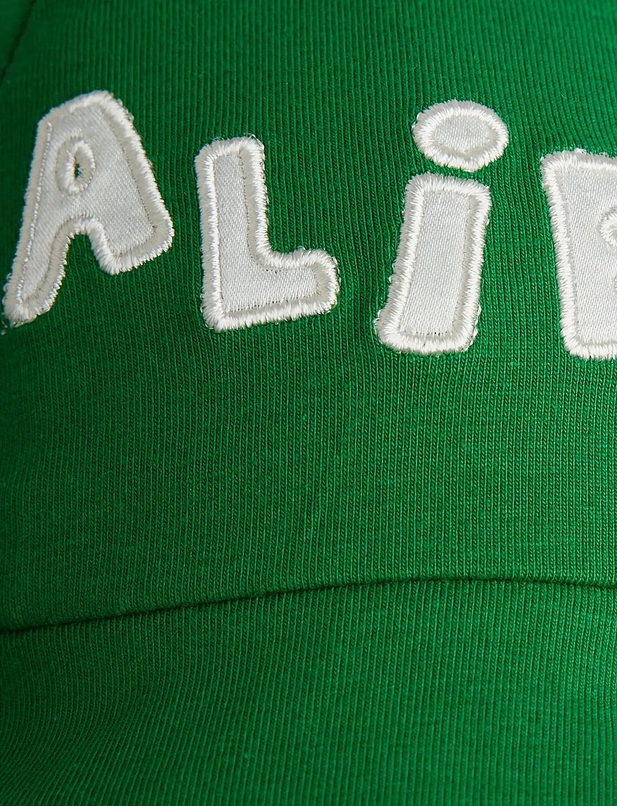 Mini Rodini - Alien application baby sun hat - solhattar - green - 3