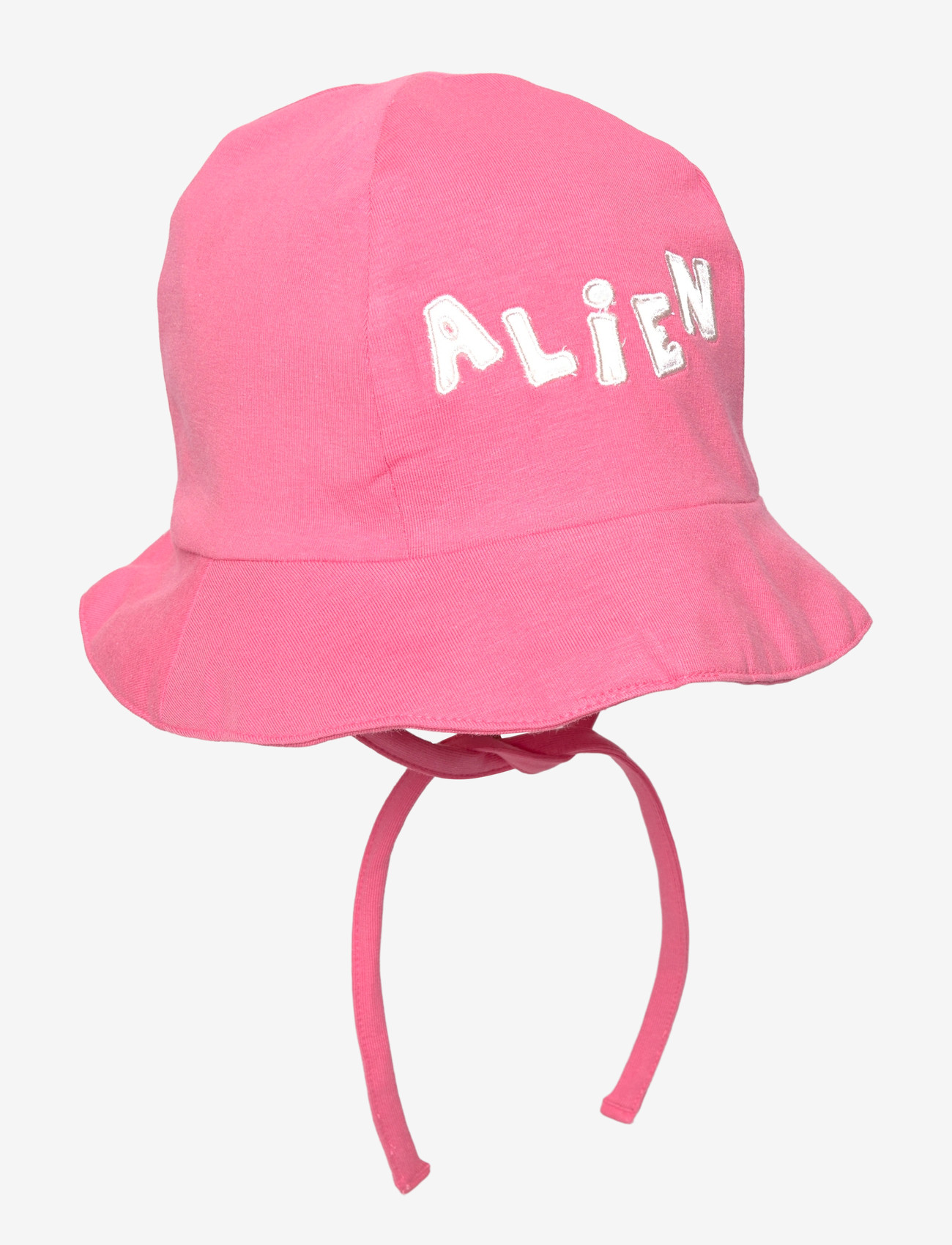 Mini Rodini - Alien application baby sun hat - sonnenhüte - pink - 0