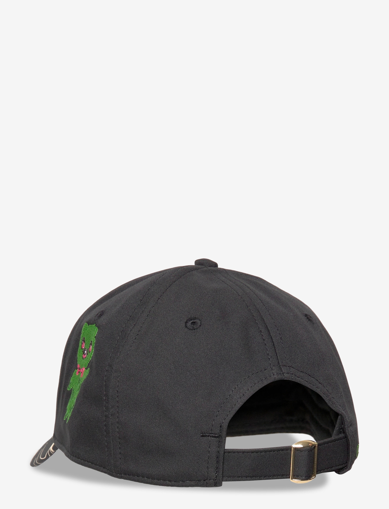 Mini Rodini - Snack attack emb cap - caps - black - 1