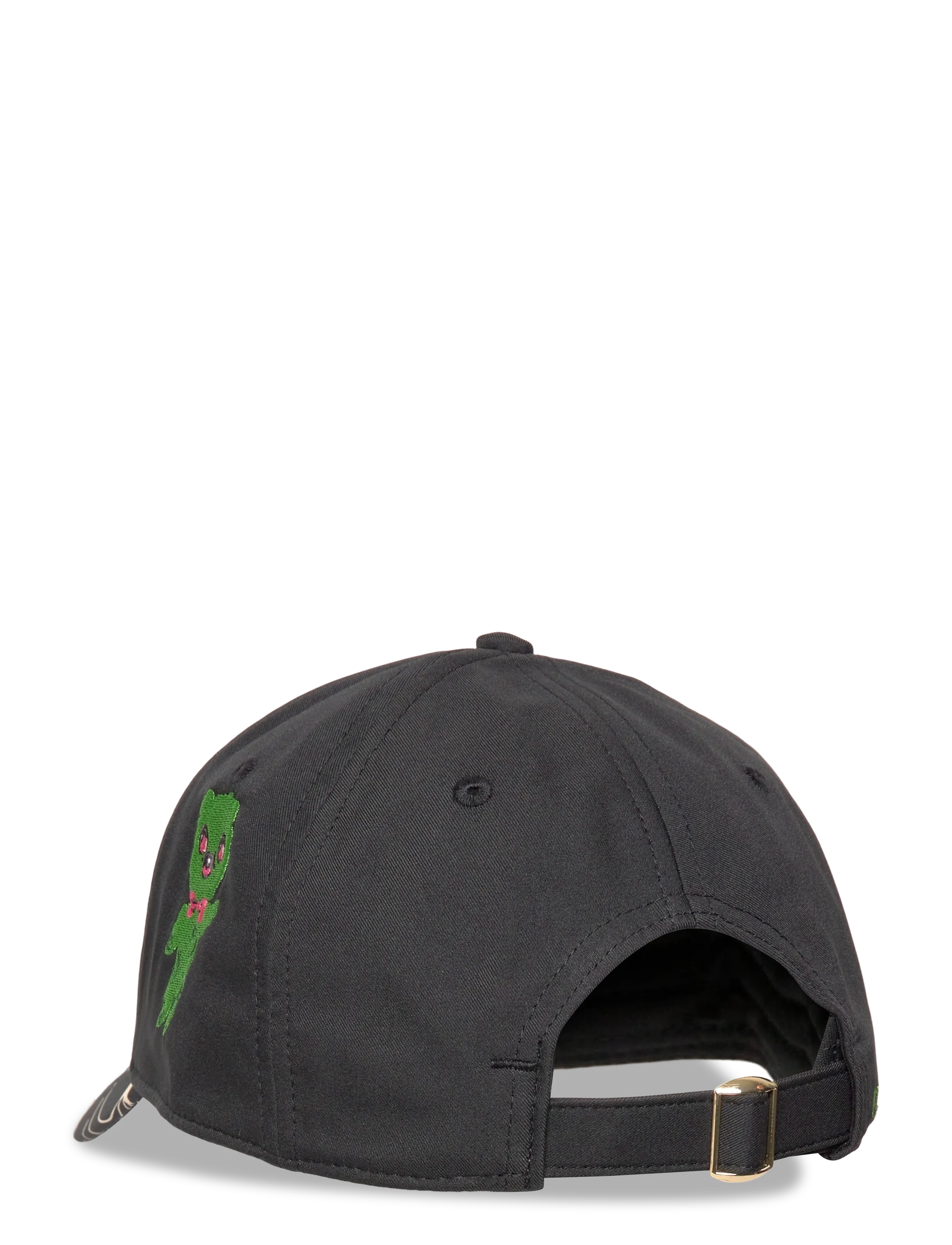 Mini Rodini - Snack attack emb cap - caps - black - 1