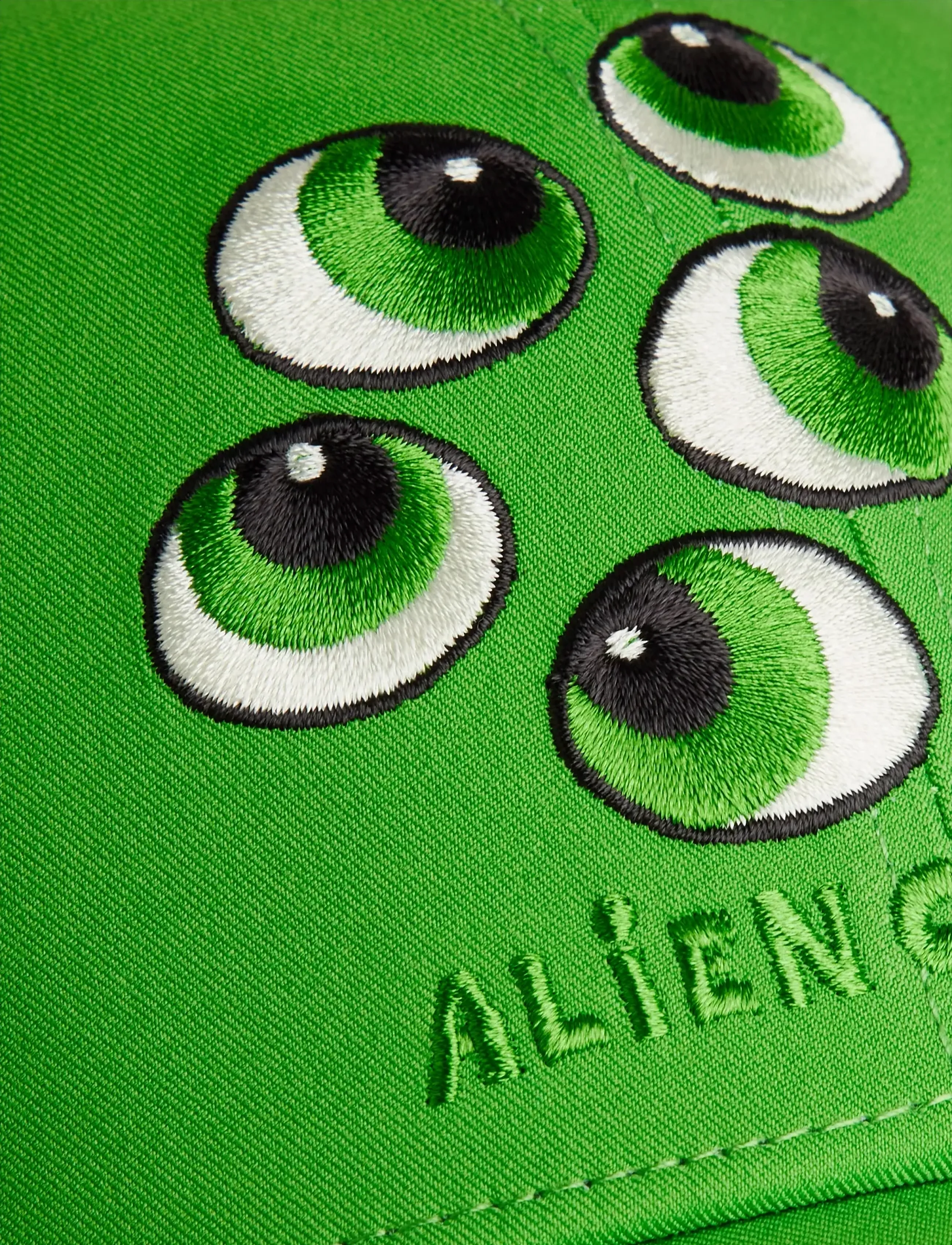 Mini Rodini - Aliens unlimited rabbit ear cap - kepsar - green - 3
