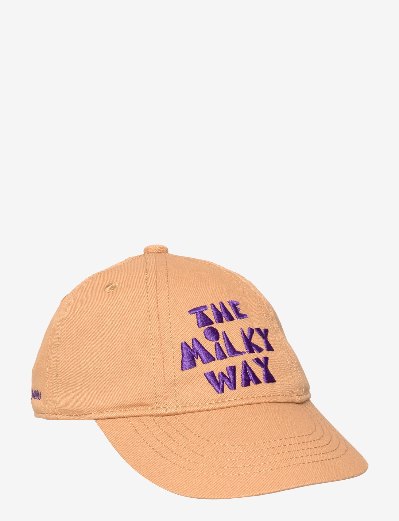 Mini Rodini - The milky way emb soft cap - nokamütsid - beige - 0