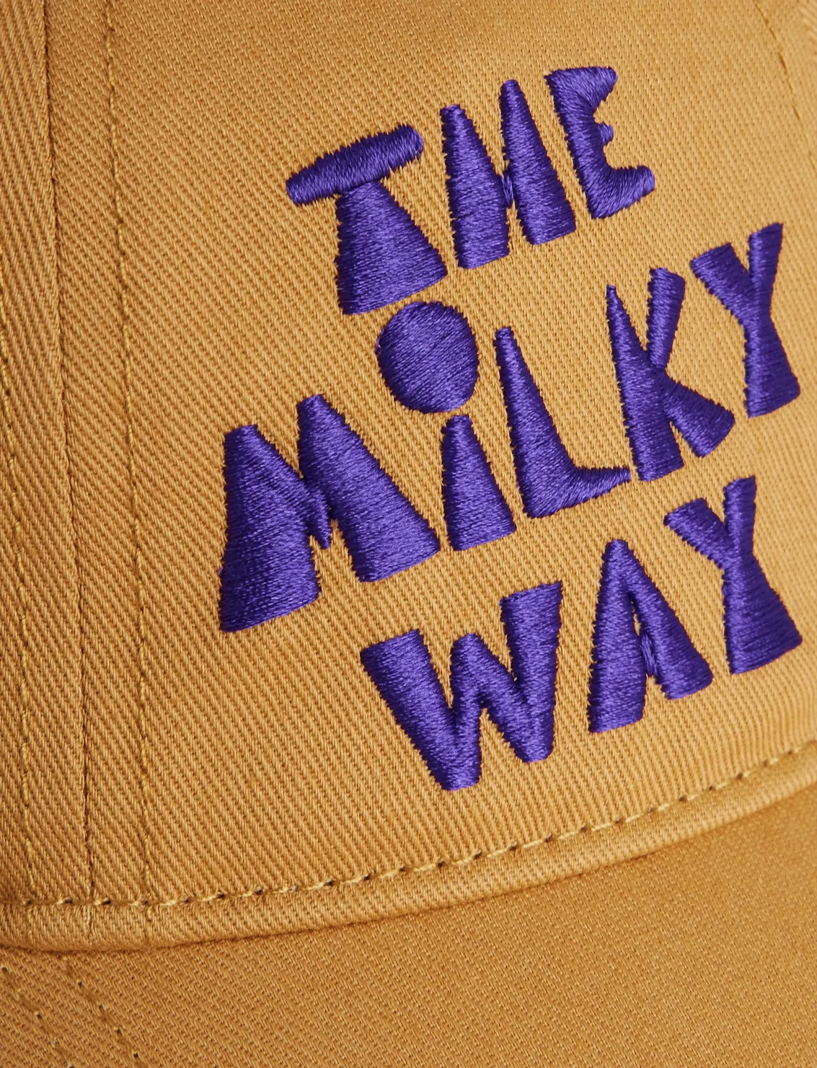 Mini Rodini - The milky way emb soft cap - lippalakit - beige - 3