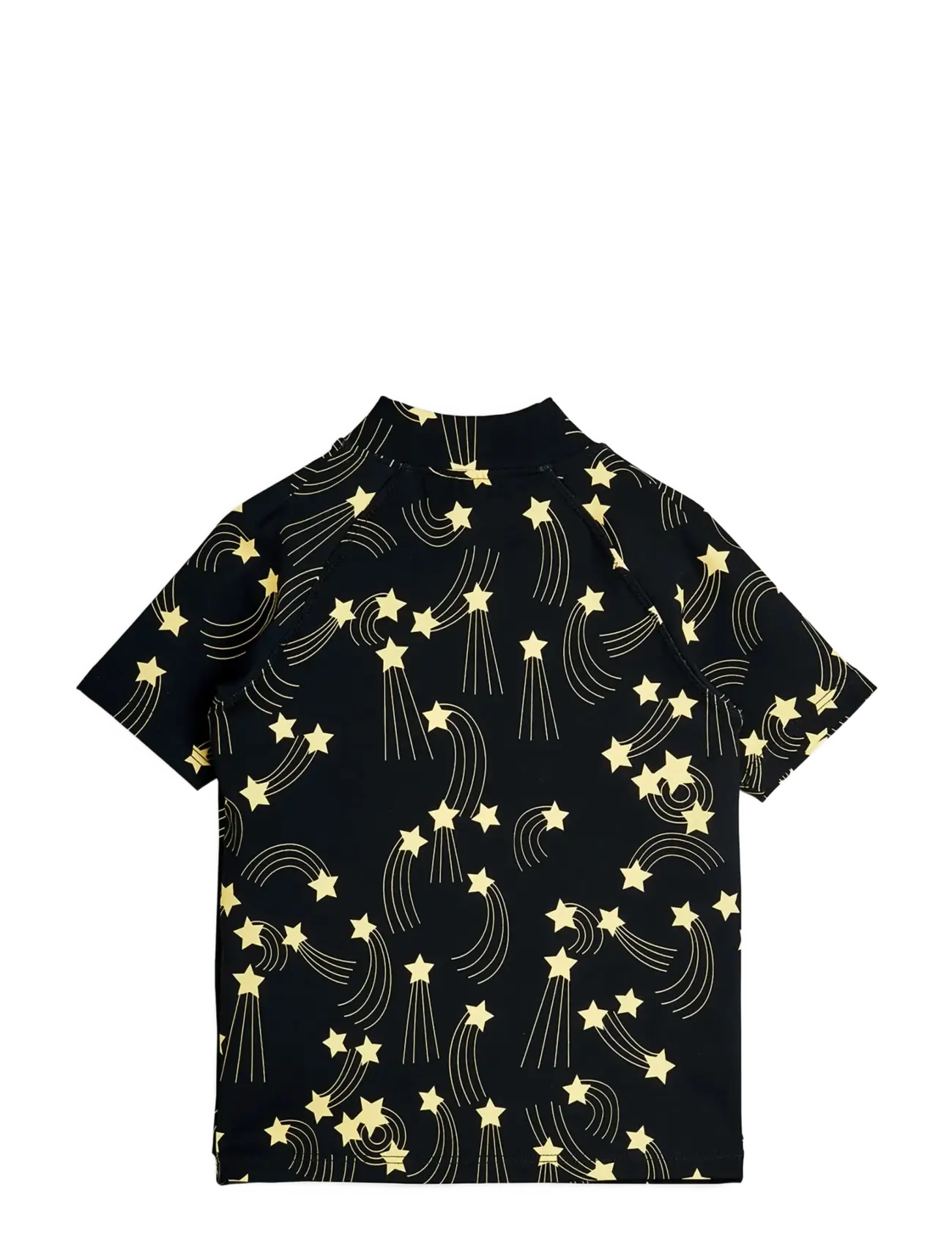 Mini Rodini - Starfall aop ss uv top - sundtoppar - black - 1