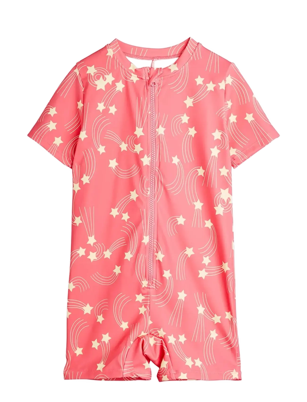 Mini Rodini Starfall aop ss uv suit - Kids 98-134 - PINK / pink/rose