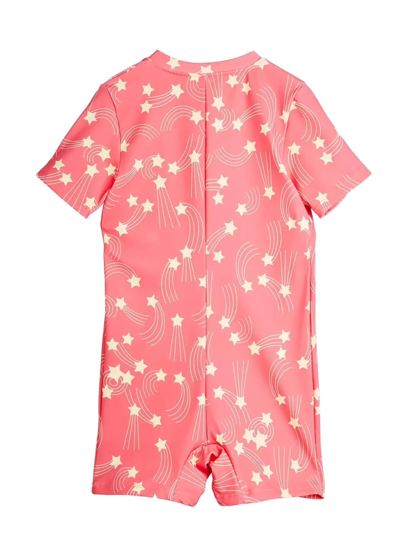 Mini Rodini - Starfall aop ss uv suit - swimsuits - pink - 1