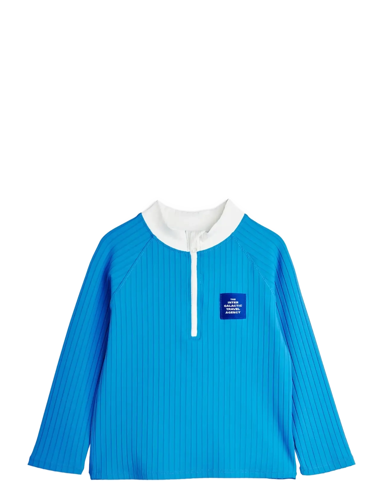 Mini Rodini Travel agency patch ls uv top - Kids 98-134 - BLUE / blue