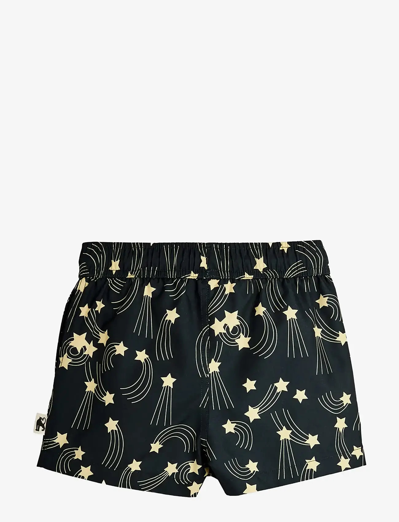 Mini Rodini - Starfall aop swim shorts - ujumispüksid - black - 1