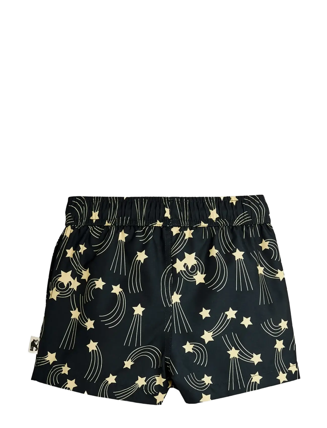 Mini Rodini - Starfall aop swim shorts - badehosen - black - 1
