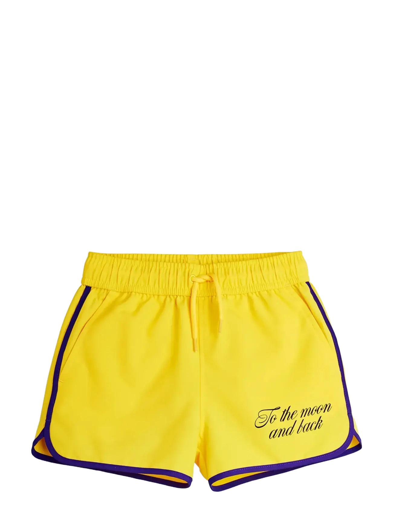 Mini Rodini To the moon sp swimshorts - Lapsed 98–134 - YELLOW / yellow