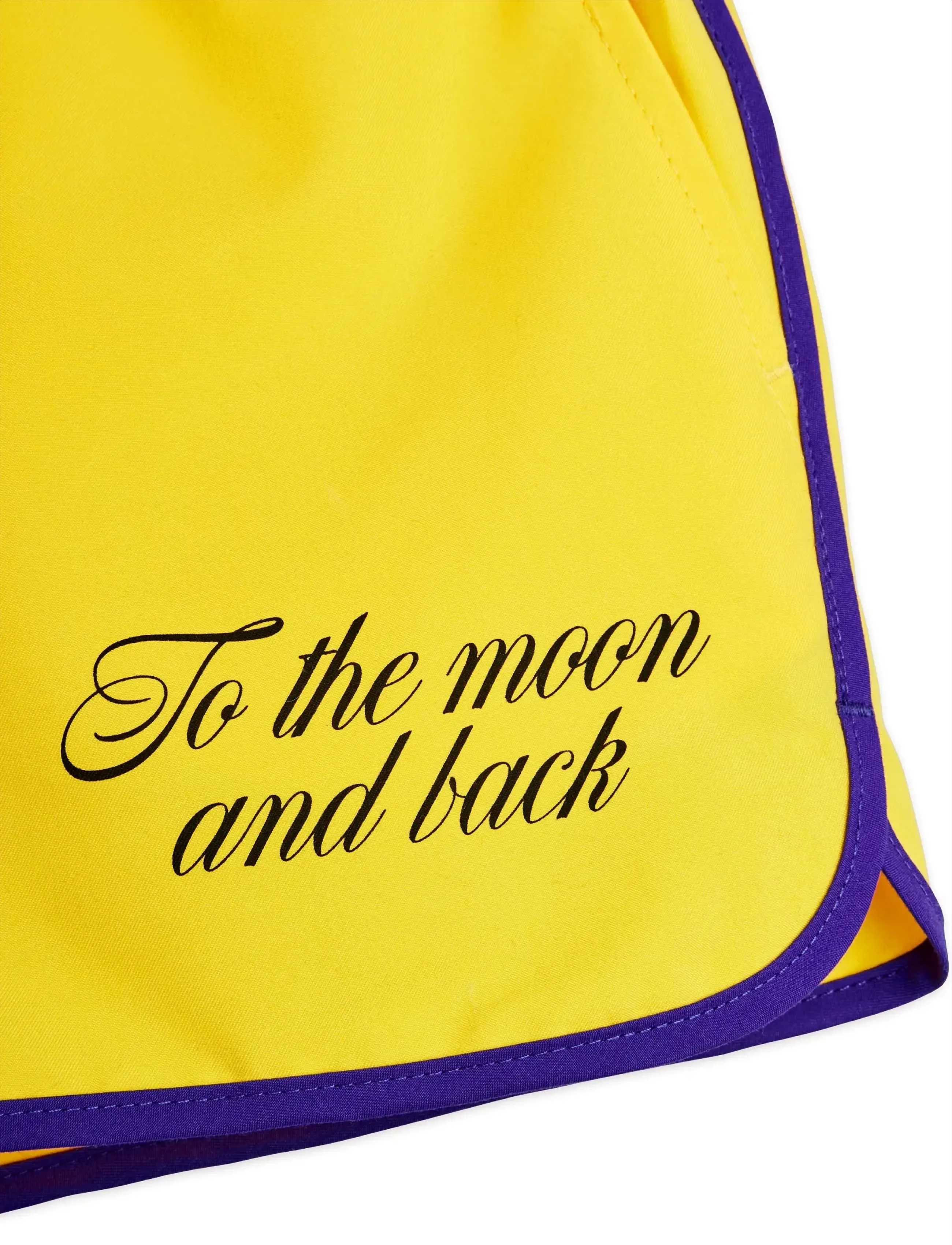 Mini Rodini - To the moon sp swimshorts - yellow - 3