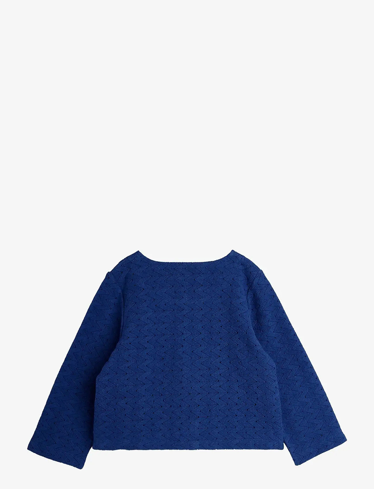 Mini Rodini - Lace patch cardigan - cardigans - blue - 1