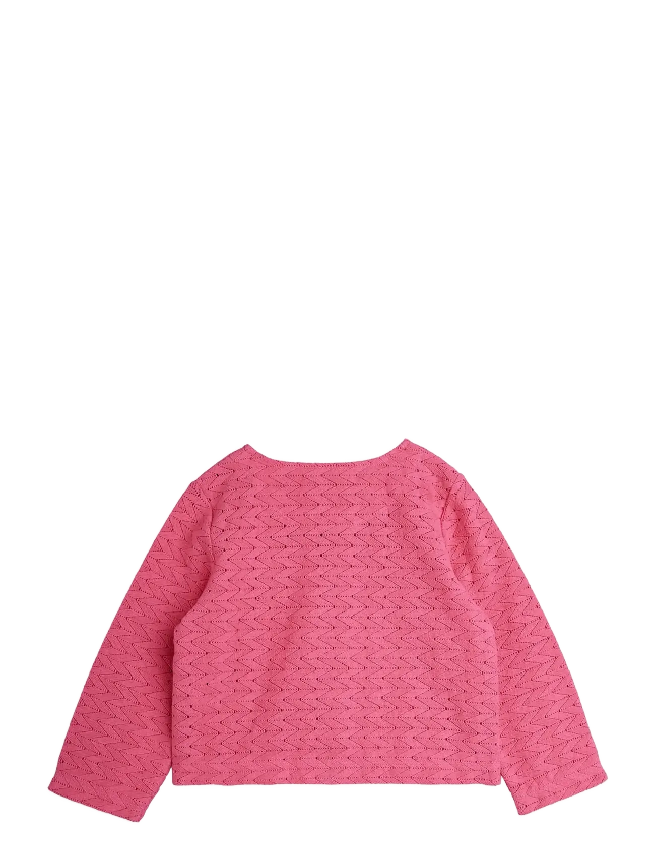Mini Rodini - Lace patch cardigan - neuletakit - pink - 1