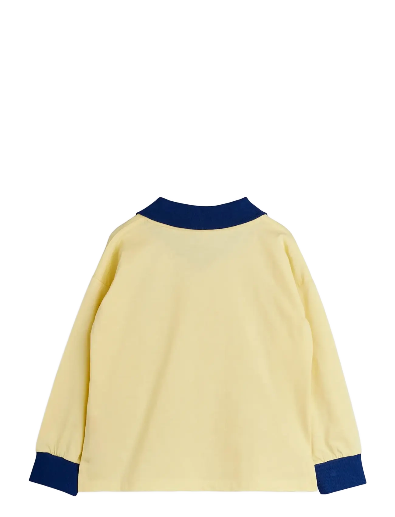 Mini Rodini - Table tennis sp collar ls top - langärmelig poloshirt - yellow - 1