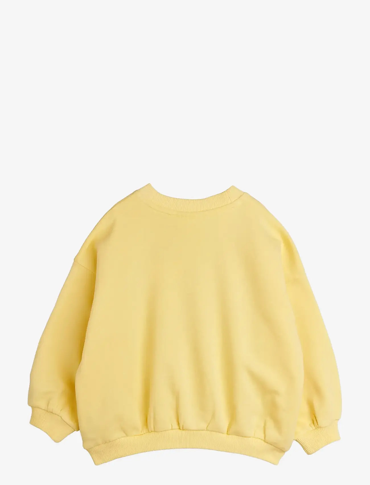 Mini Rodini - Minibabies patches sweatshirt - sweatshirts - yellow - 1