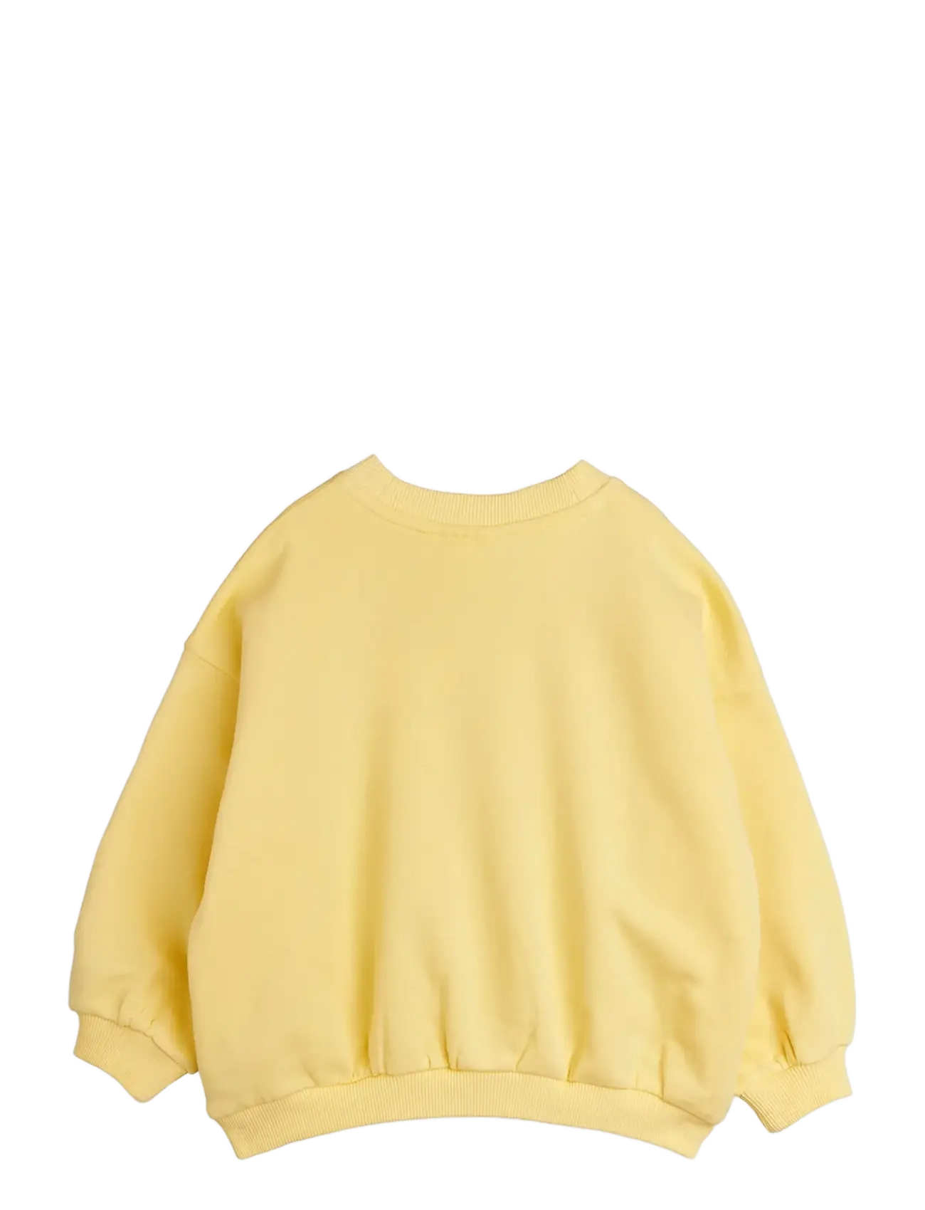 Mini Rodini - Minibabies patches sweatshirt - sweatshirts - yellow - 1