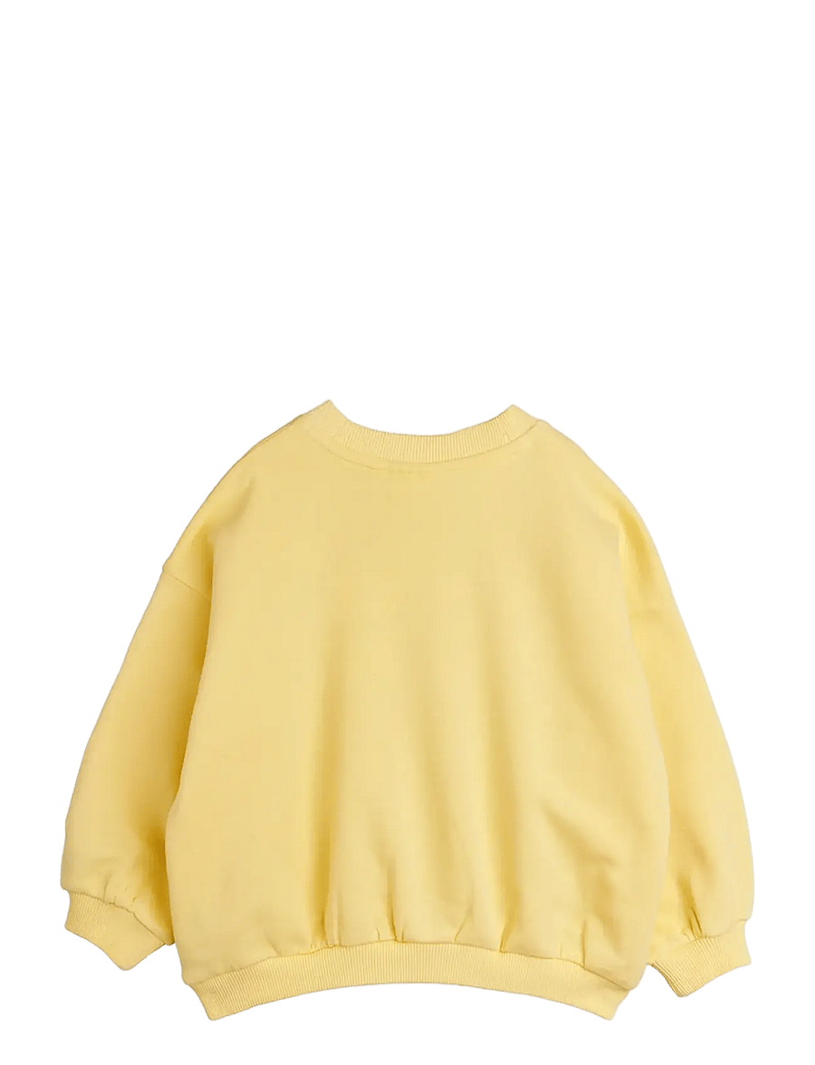 Mini Rodini - Minibabies patches sweatshirt - sweatshirts - yellow - 1