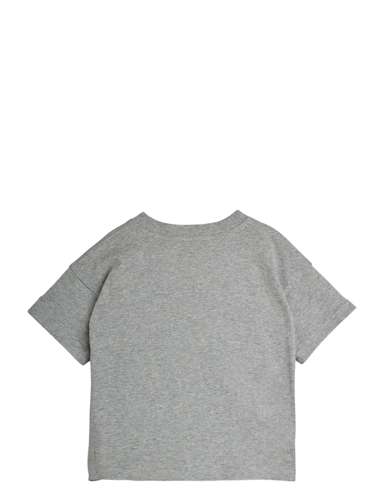 Mini Rodini - Minibabies patches ss tee - kurzärmelige - grey melange - 1