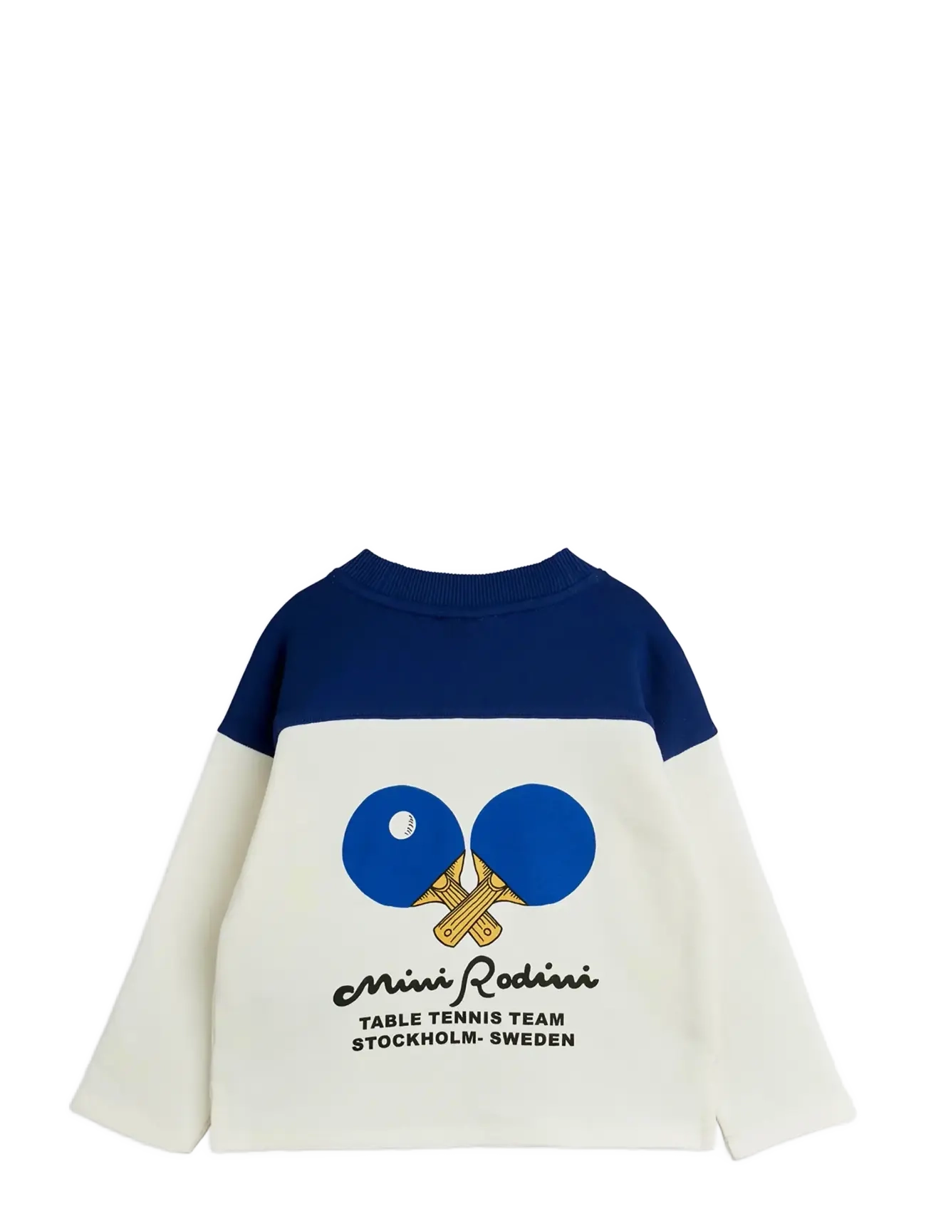 Mini Rodini - Table tennis sp sweatshirt - sweatshirts - white - 1