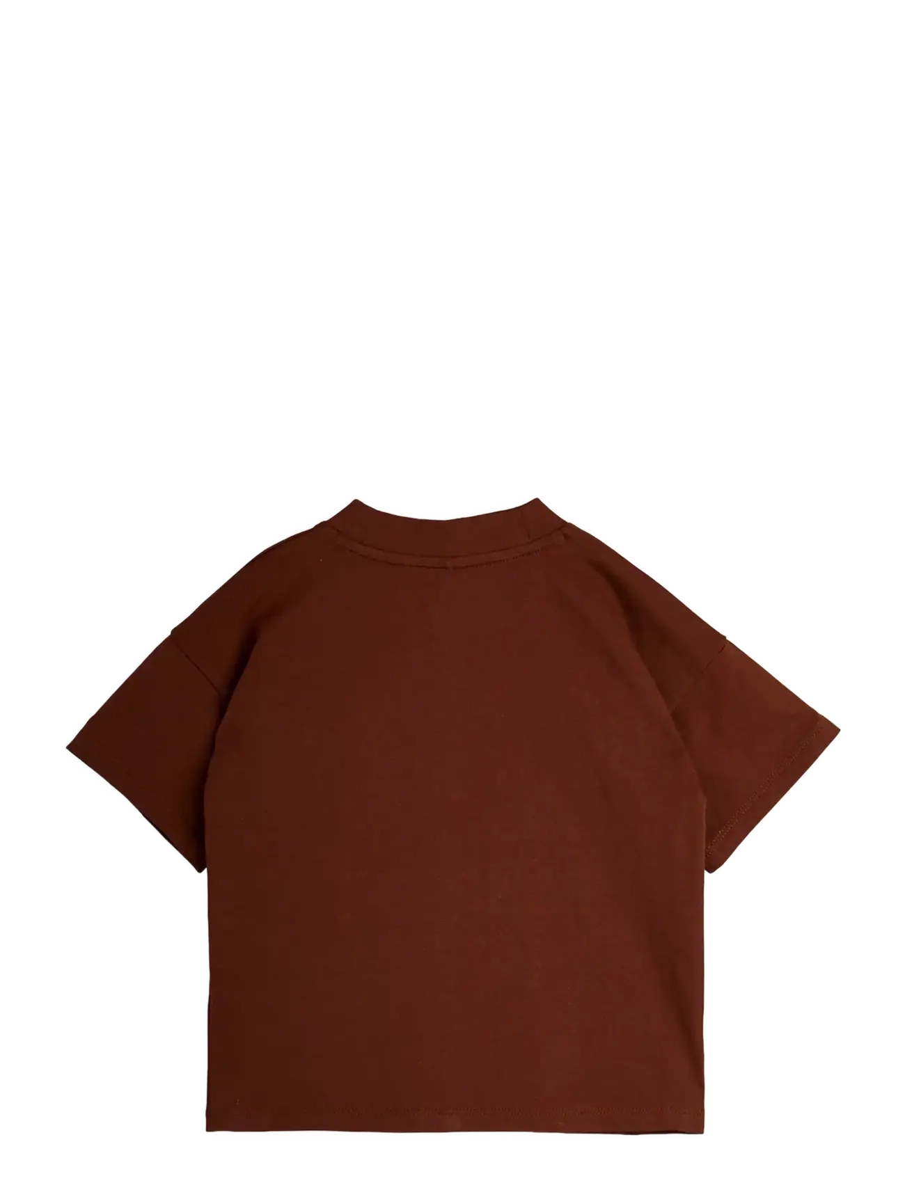 Mini Rodini - PLAY emb ss grandpa - kurzärmelige - brown - 1