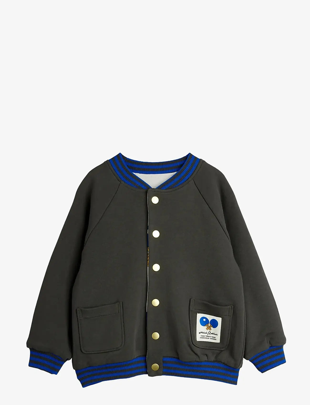Mini Rodini - Table tennis reversible baseball cardigan - lendurijakid - multi - 0