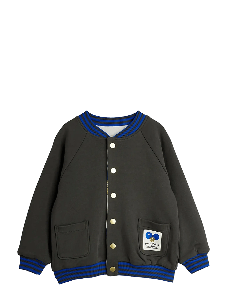 Mini Rodini - Table tennis reversible baseball cardigan - bomberjoped - multi - 0