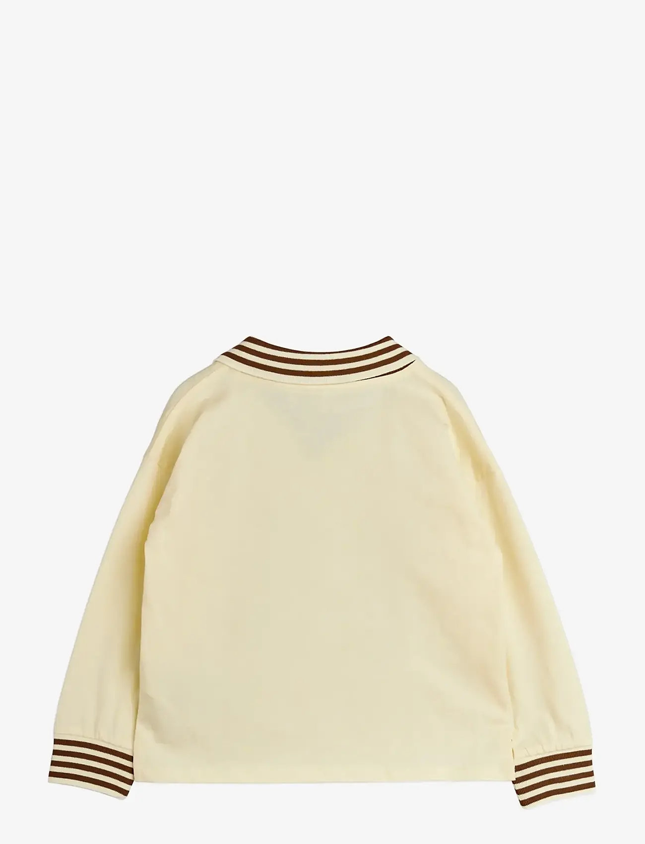 Mini Rodini - PLAY sp collar ls tee - sportstoppe - off-white - 1