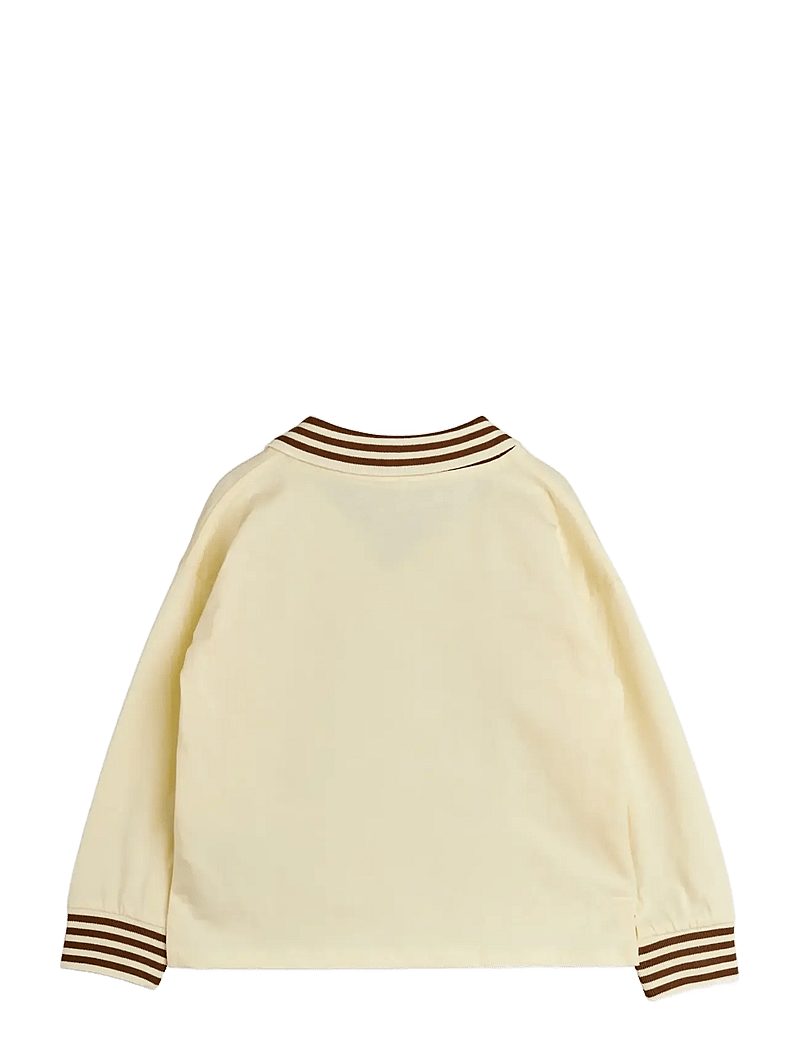 Mini Rodini - PLAY sp collar ls tee - sportoberteile - off-white - 1